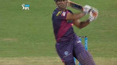 M16: RPS vs RCB – MS Dhoni Wicket