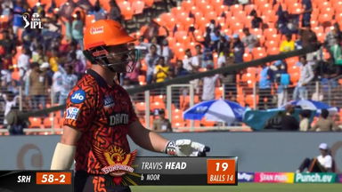 M12: GT vs SRH – Travis Head Wicket