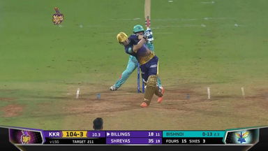 M66: KKR vs LSG – Sam Billings Six