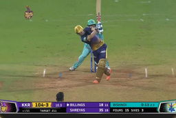 M66: KKR vs LSG – Sam Billings Six
