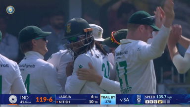 IND vs SA 2025, 2nd Test: India 1st Innings Fall of Wickets