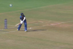Priya Punia's first-ball four