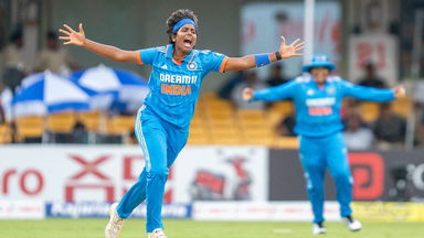 Maiden ODI wicket: Arundhati Reddy's beauty to castle Brits
