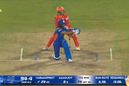 Six: Match 19, Gujarat Giants vs Mumbai Indians, WPL 2026: Harmanpreet Kaur Six