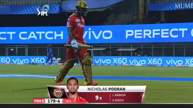 M11: DC vs PBKS   – Nicholas Pooran  Wicket