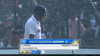 IND vs NZ 2021, 1st Test, Day 4: Ravichandran Ashwin Wicket