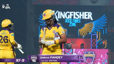 Wicket: Match 14, Gujarat Giants vs UP Warriorz, WPL 2026: Shikha Pandey Wicket