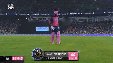 M23: GT vs RR – Sanju Samson Wicket