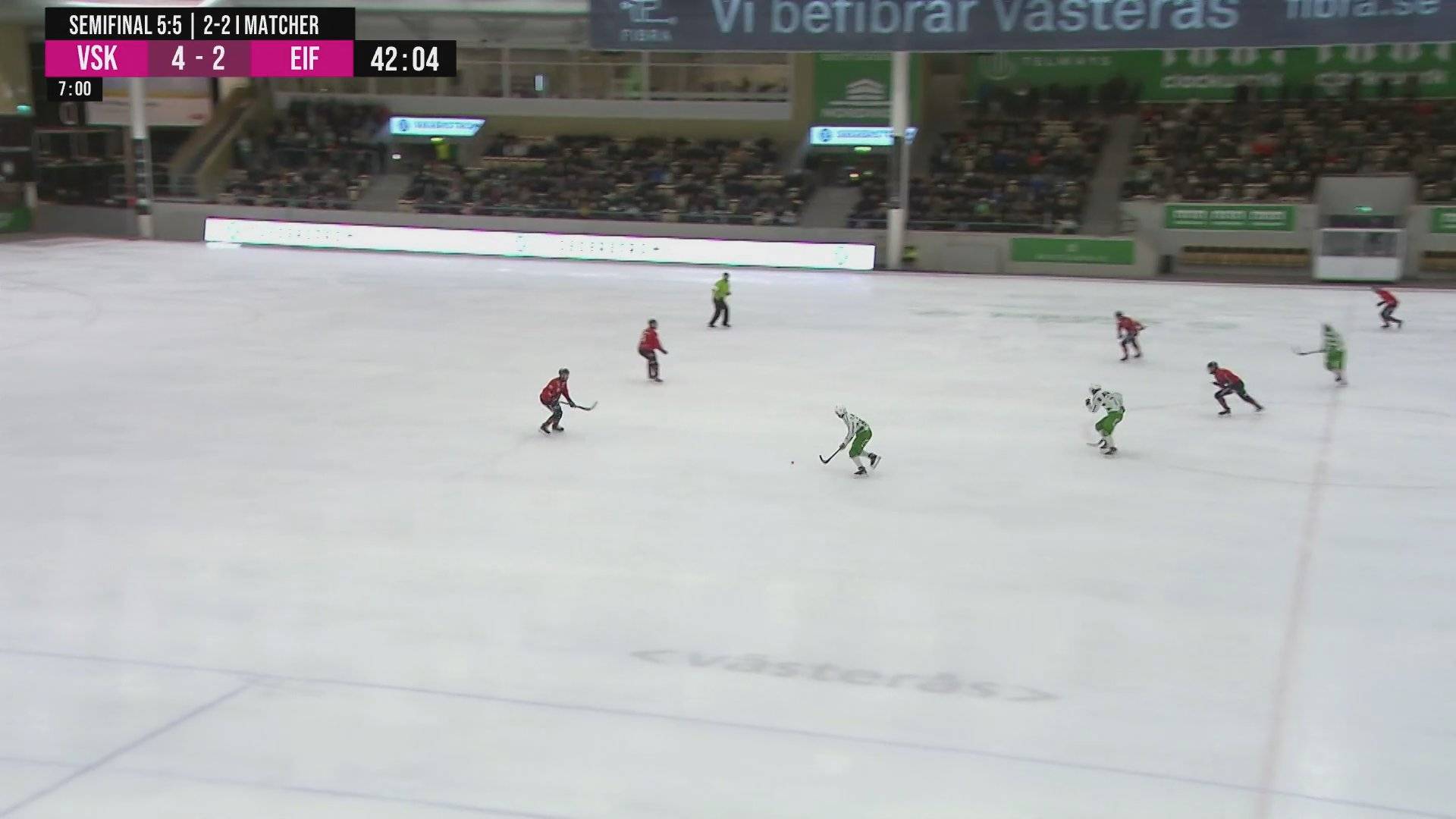 Highlights: Västerås SK - Edsbyns IF (semifinal 5 av 5)