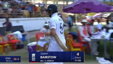 IND vs ENG 2024, 3RD Test: Jonny Bairstow Wicket