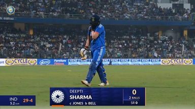 IND-W vs ENG-W 2023, 2ND T20I: Deepti Sharma Wicket