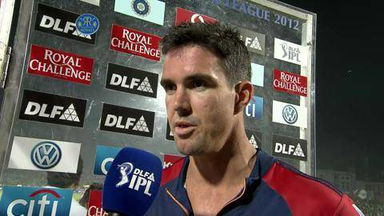 IPL 2012 Match 43 – RR vs DD: Pietersen Interview