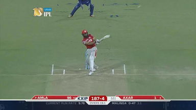 M22: KXIP vs MI – Hashim Amla Six