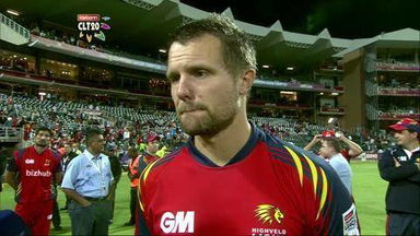 CLT20 2012 M23: LIO vs SYD – Interview - Dirk Nannes