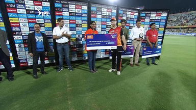 M20: SRH vs CSK – fbb Stylish player of the match – Kane Williamson