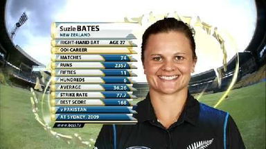 Ind v NZ (Women), 3rd ODI - Suzie Bates's fifty