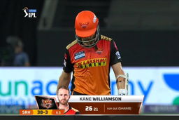 M49: KKR vs SRH – Kane Williamson Wicket