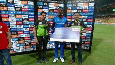 M20: RCB vs DC – Man of the Match – Kagiso Rabada