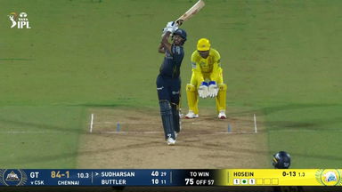 IPL 2026 M37: CSK vs GT - Sai Sudharsan Six