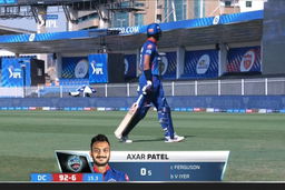 M41: KKR vs DC – Axar Patel Wicket
