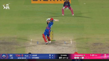 IPL 2026 M62: DC vs RR - Axar Patel Six