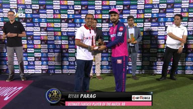 M09: RR vs DC – My11Circle Ultimate Fantasy Player of the Match – Riyan Parag