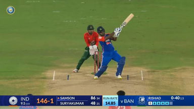 IND vs BAN 2024, 3rd T20I: Sanju Samson Six