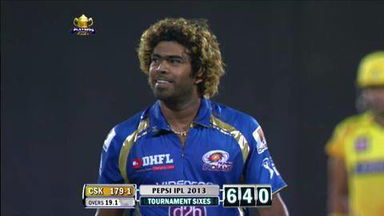 M73: CSK vs MI – Suresh Raina Six