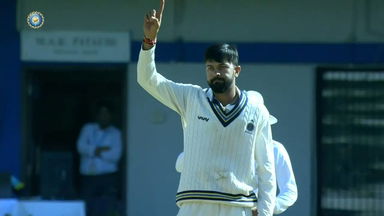 RanjiTrophy 2022/23, SF1 Madhya Pradesh vs Bengal: Saransh Jain stars with a six-wicket haul for Madhya Pradesh
