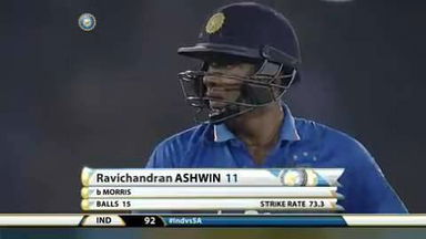 2ND T20I: IND vs SA – Ravichandran Ashwin Wicket
