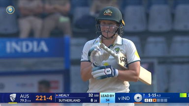 IND-W vs AUS-W 2023-24, 1st Test: Alyssa Healy Wicket