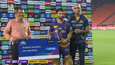 M13: GT vs KKR – Man of the Match – Rinku Singh
