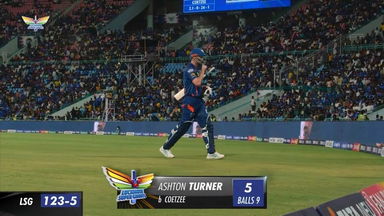 M48: LSG vs MI – Ashton Turner Wicket
