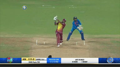 IND vs WI 2018, 3rd T20I: Darren Bravo Six