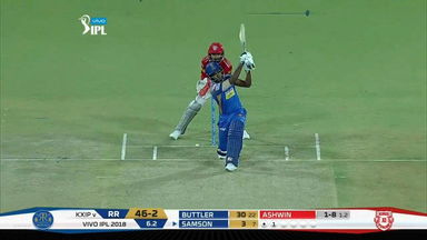 M38: KXIP vs RR – Sanju Samson Six