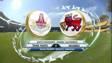 Ranji Trophy 2014-15: TN v Mumbai, Mumbai 2nd Innings highlights