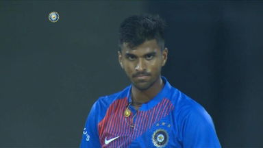 Sundar's peach to dismiss Lewis