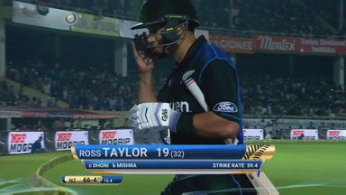 IND vs NZ 2016, 5th ODI: Ross Taylor  Wicket