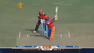 M53: GL vs SRH – Dwayne Smith Six