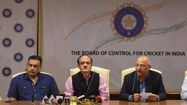 Announcement of India's Head Coach and Support Staff