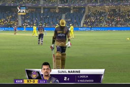 Final: CSK vs KKR – Sunil Narine Wicket