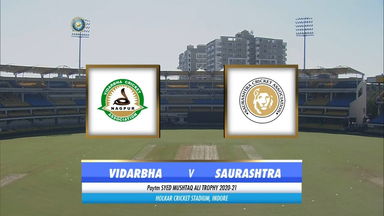 Syed Mushtaq Ali Trophy 2020-21, Vidarbha vs Saurashtra: Match Highlights