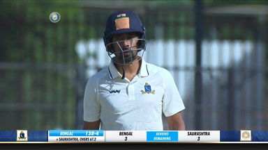 Wriddhiman Saha gets a reprieve, courtesy DRS