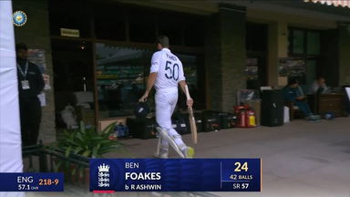IND vs ENG 2024, 5TH Test: Ben Foakes Wicket
