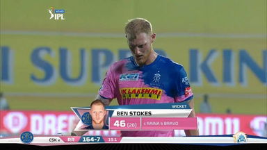 M12: CSK vs RR – Ben Stokes Wicket