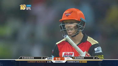 M10: MI vs SRH – David Warner 49