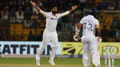 Jasprit Bumrah's twin strikes
