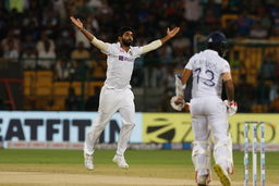 Jasprit Bumrah's twin strikes