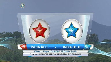 Duleep Trophy, 2018-19: India Red vs India Blue: Day 3 Highlights