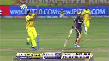 M21: CSK vs KKR –  Jacques Kallis Wicket